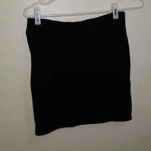 Ribbed Bodycon Skirt